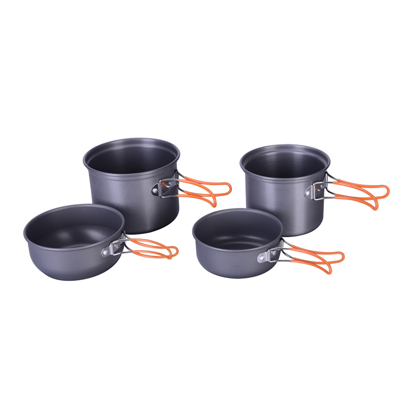 キャンプ用調理器具の素材