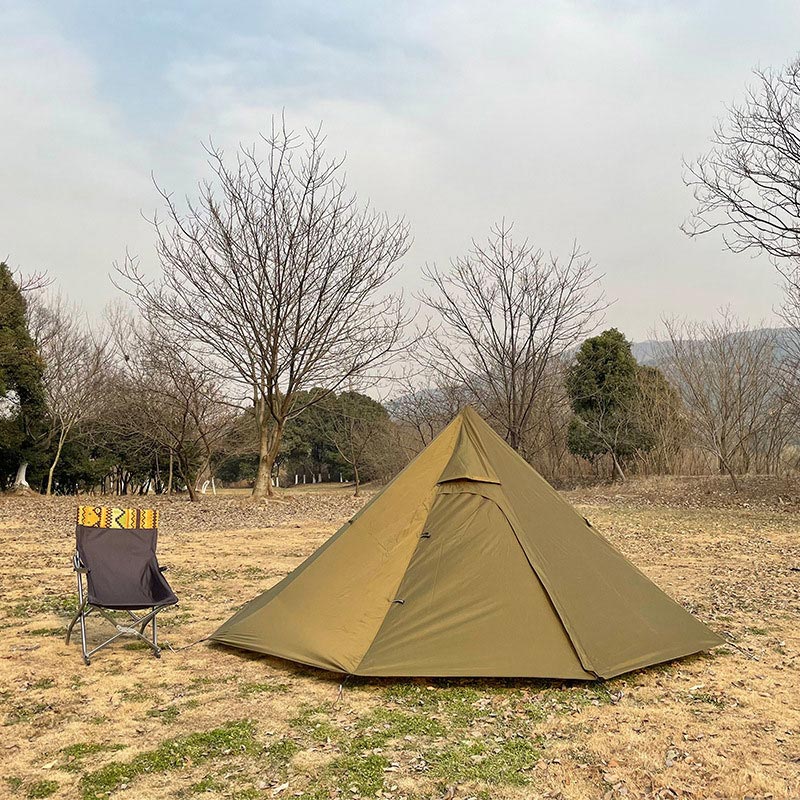 キャンプテントの分類